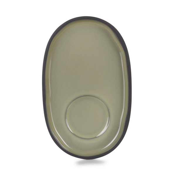 13.5x8.3cm Caractere Saucer Cardamom