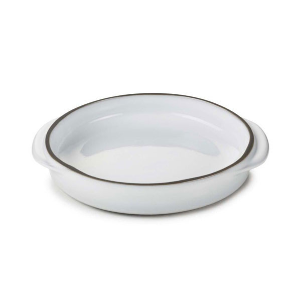 16x14x3cm Caractere Round Dish Cumulus