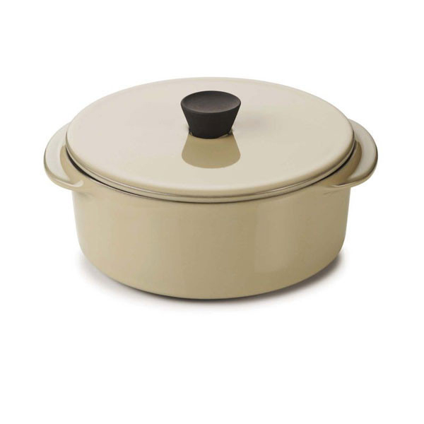 14x12x6.5cm Caractere Cocotte & Lid Nutmeg