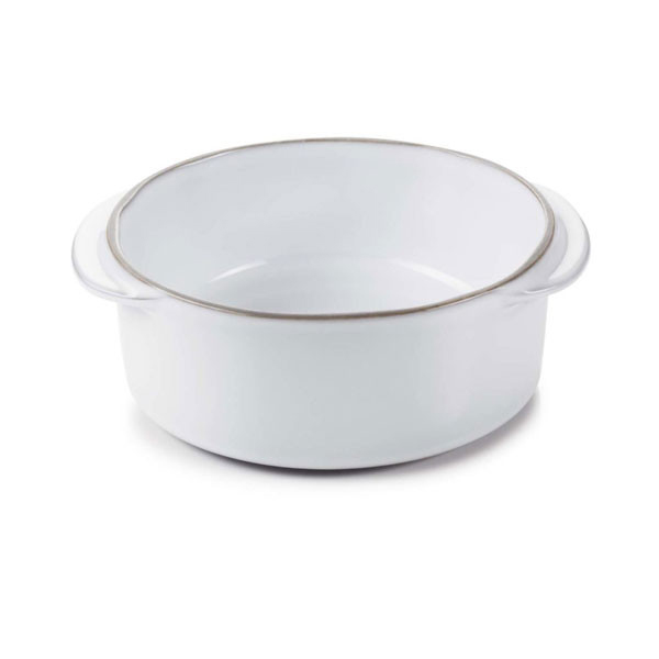 14x12x5cm Caractere Cocotte Cumulus White