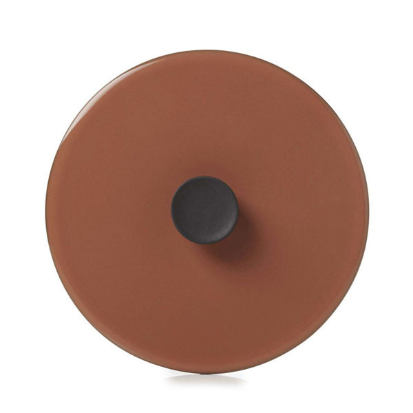 12cm Caractere Cocotte Lid Cinnamon