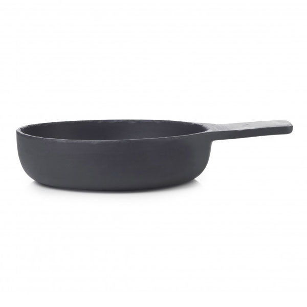 18cm Basalt Handled Bowl