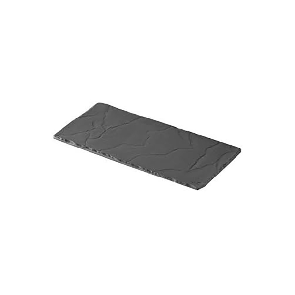 25x12cm Basalt Tray Black