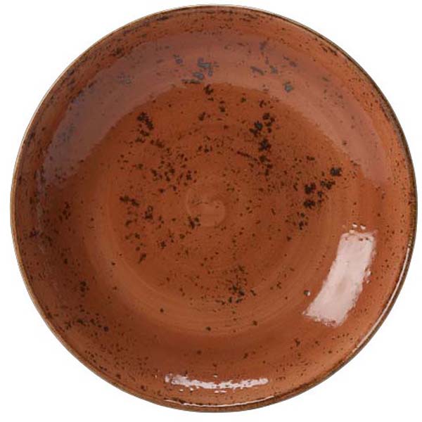 25.25cm Craft Coupe Bowl Terracotta