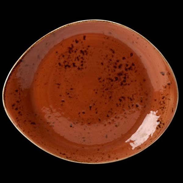 25cm Craft Freestyle Plate Terracotta