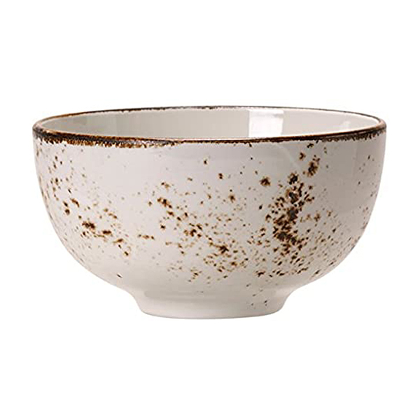 13cm Craft Chinese Bowl White