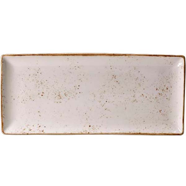 37x16.5cm Craft Rectangle Four White