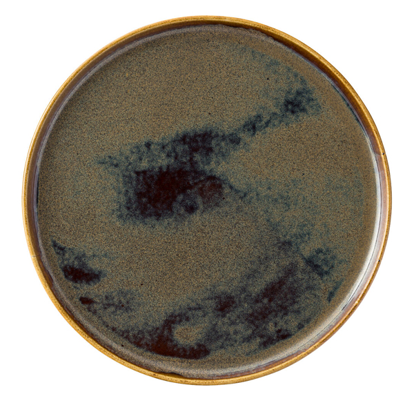 30cm Murra Walled Plate Toffee
