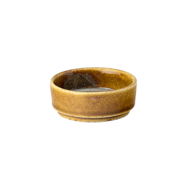 6cm Murra Walled Dip Pot Toffee