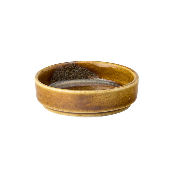 8cm Murra Walled Dip Pot Toffee