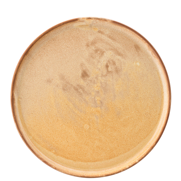 30cm Murra Walled Plate Honey