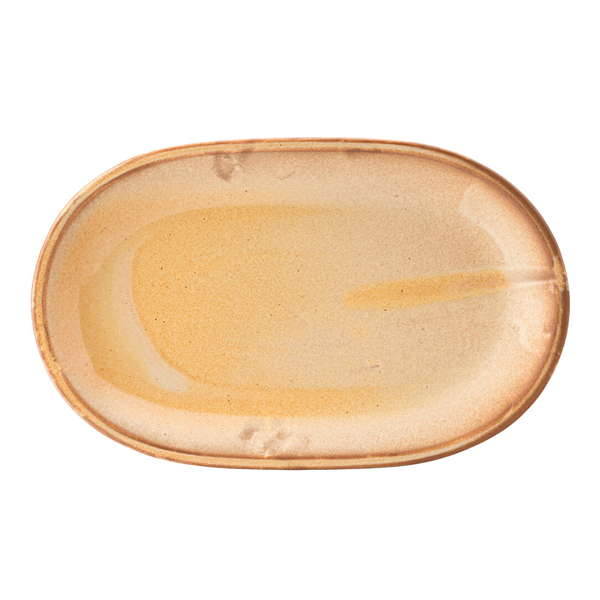 32x20cm Murra Deep Oval Coupe Honey