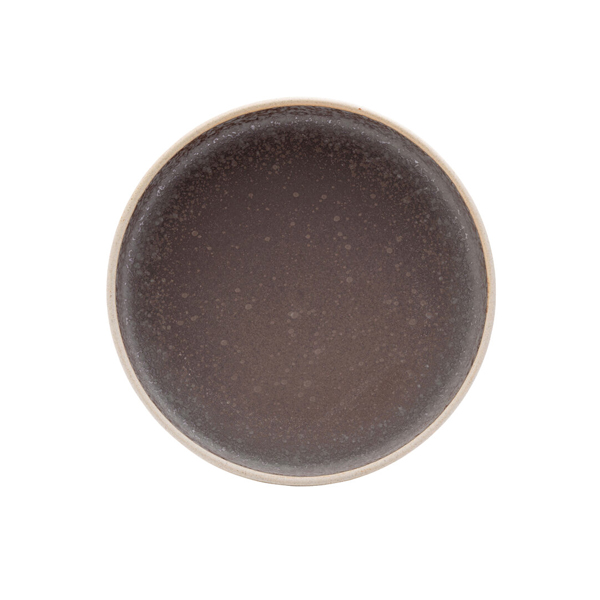 18.5cm Truffle Walled Plate