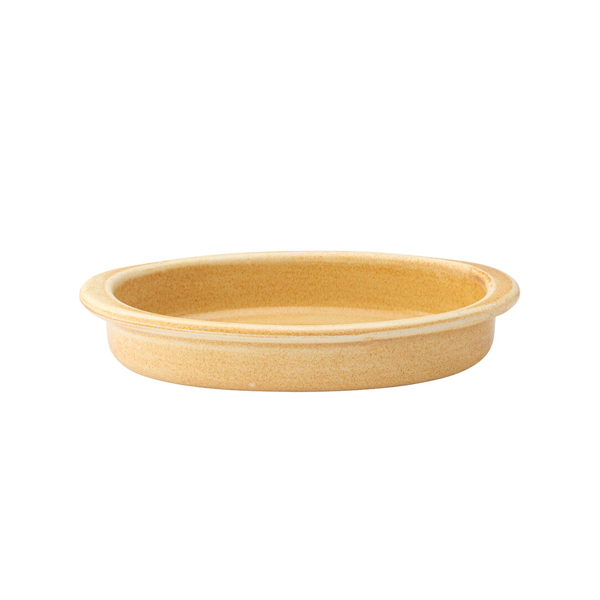 22cm Murra Oval Eared Dish Honey
