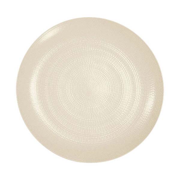 31.5cm Modulo Nature Plate Kaolin