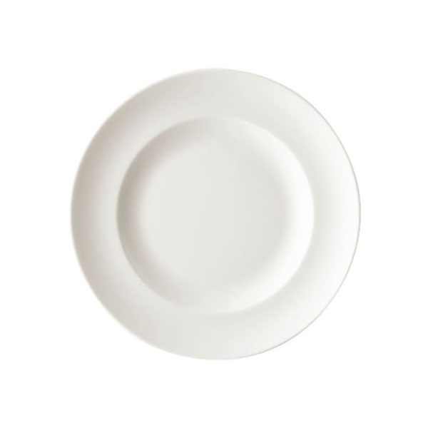 26.5cm Porland Academy Rimmed Plate White
