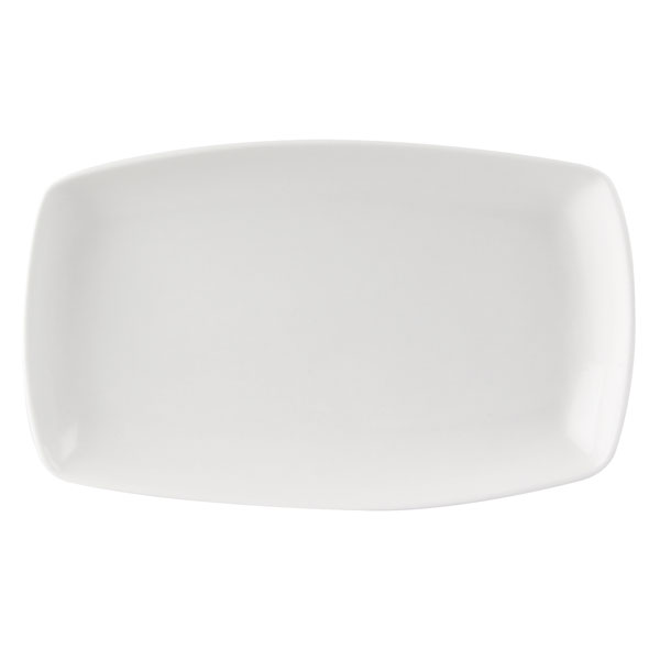 32x19.5cm Simply Rectangular Plate White