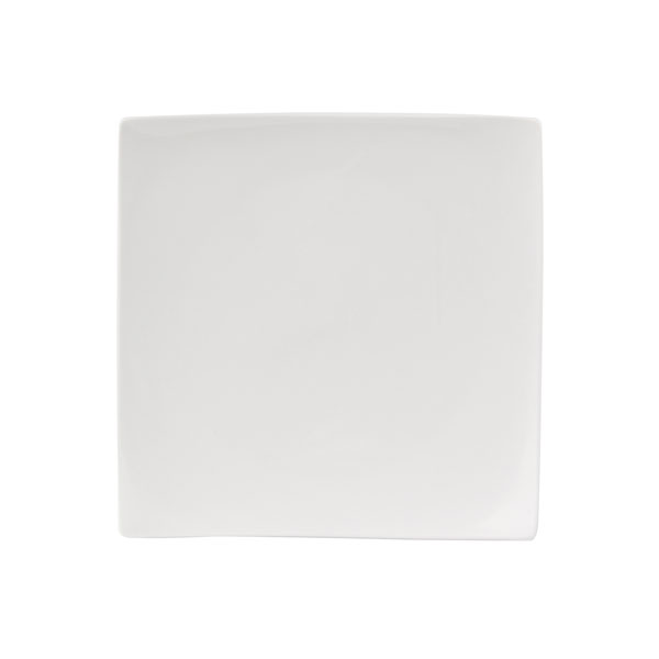 20.5cm Simply Square Plate White