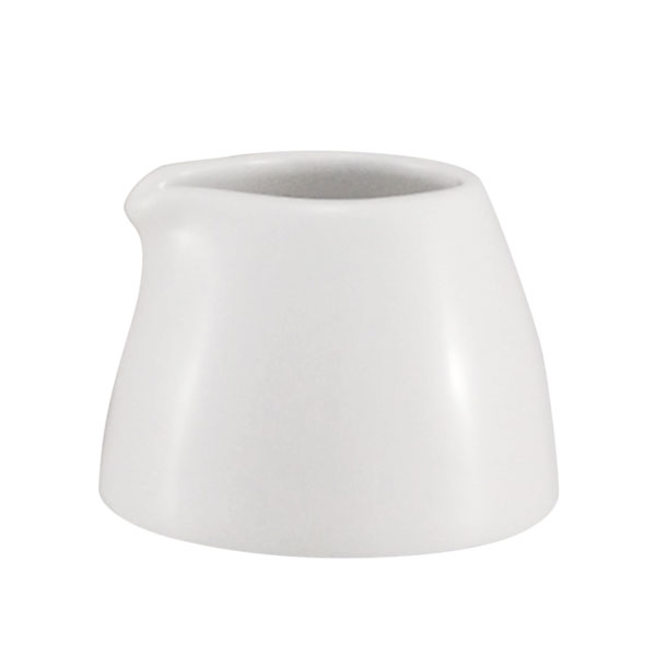 2oz Simply Conical Cream Pourer White