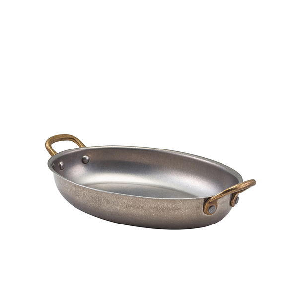 20.75x15.75cm Genware Vintage Steel Oval