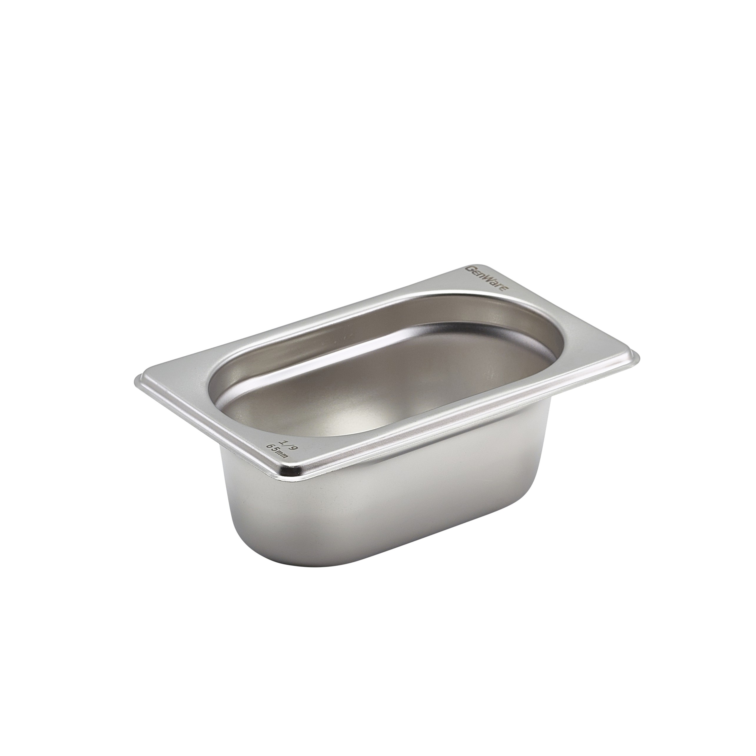 108x176x65mm Genware 1/9 Gastronorm Pan