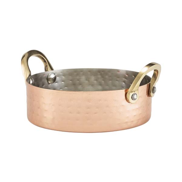 14.4oz Mini Hammered Casserole Dish