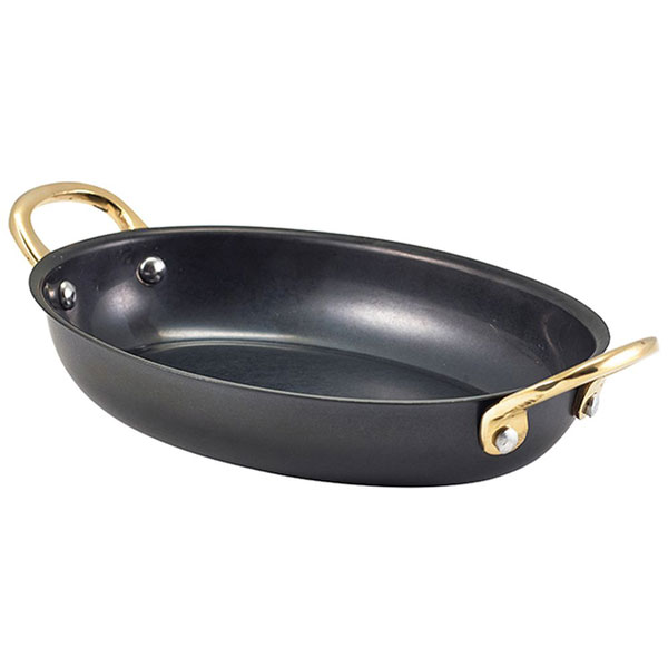 18.5x13.5cm Genware Vintage Steel Oval
