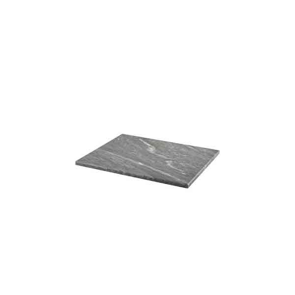 1/2 Gn Genware Marble Platter Dark Grey