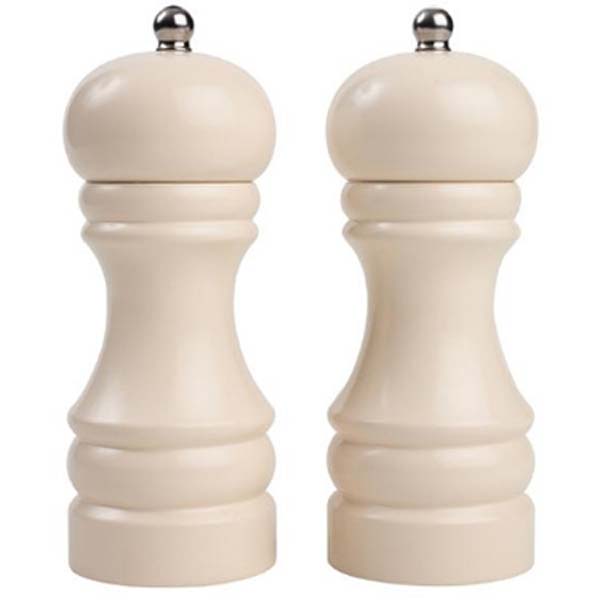 150mm Capstan Salt Mill Cream Gloss