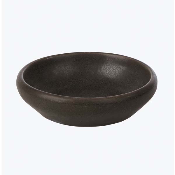 10cm Rustic Dip Bowl Olive Green
