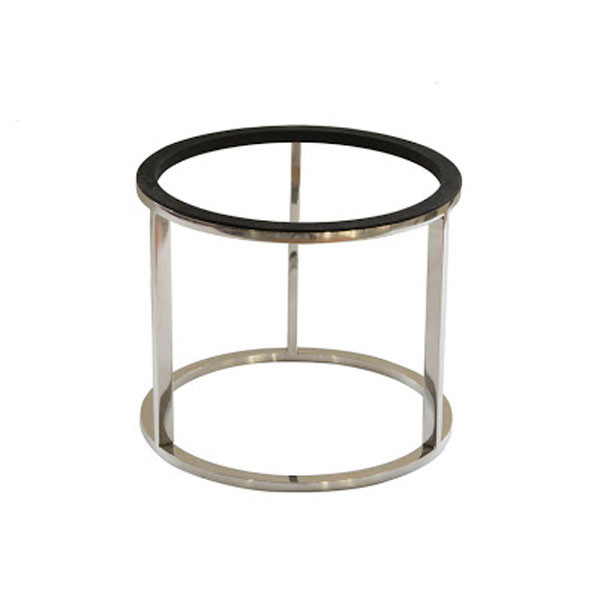 218x180mm Tilt Round Riser S/Steel