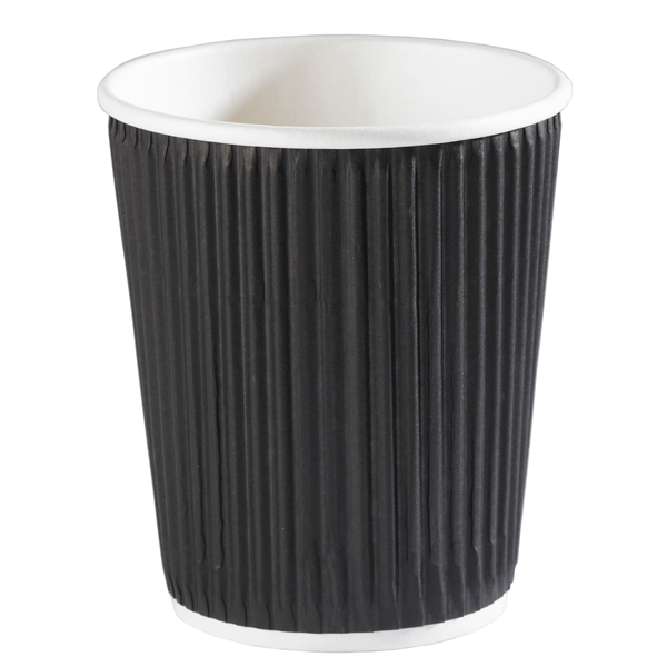 8oz Biopak Pla Lined Paperboard Ripple