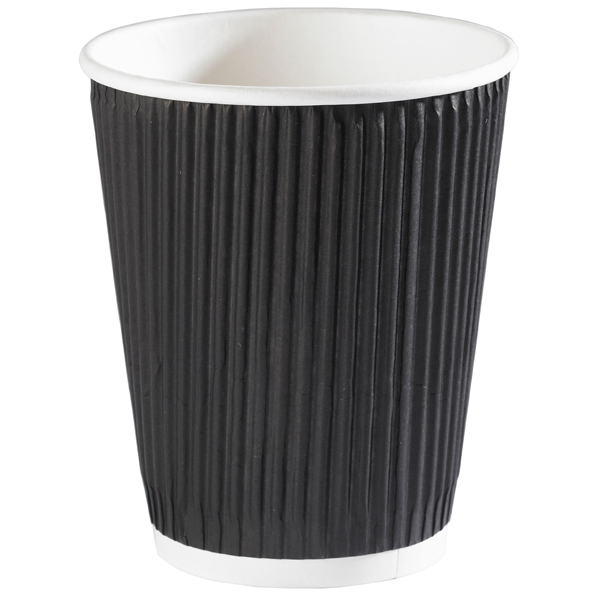 12oz Biopak Pla Lined Paperboard Ripple