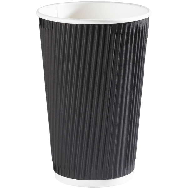 16oz Biopak Pla Lined Paperboard Ripple