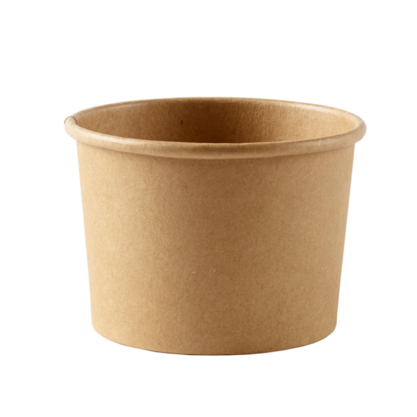 12oz Biopak Pla Lined Paperboard Bowl/Soup