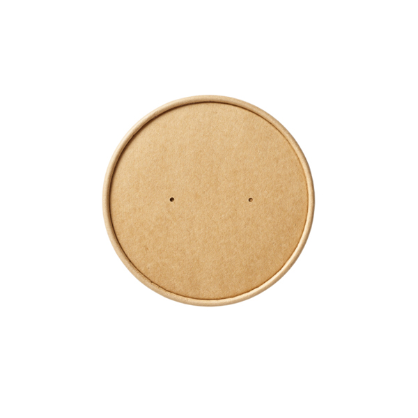 Biopak Pla Lined Paperboard Lid For 8/12oz