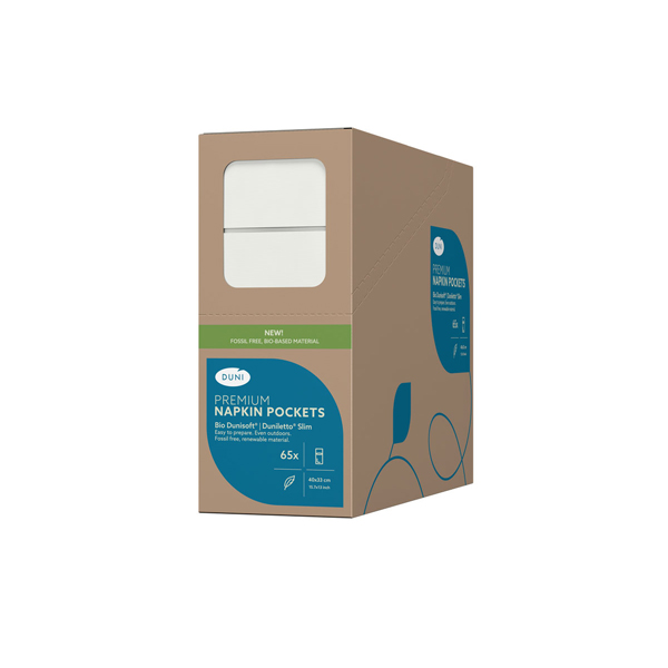 40x33cm Duniletto Slim Bio Dunisoft Napkin