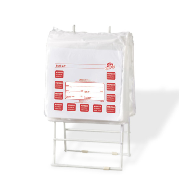 165x175mm Portion Bag Wednesday Red