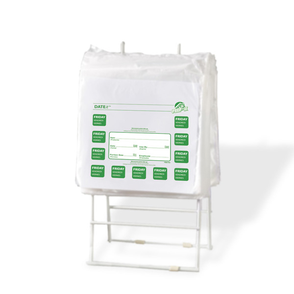 165x175mm Portion Bag Friday Green
