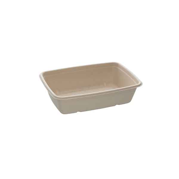 229x165x48mm 950ml Bepulp Bagasse