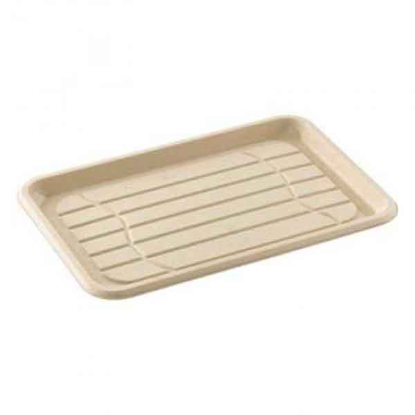 460x300x27mm Bepulp Bagasse Rectangular