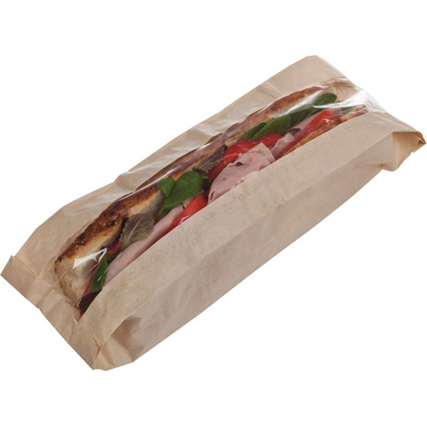 355x100x50mm Baguette Bag Kraft