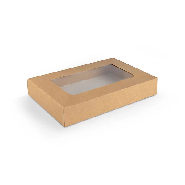 334x232x77mm Small Colpac Kraft Platter