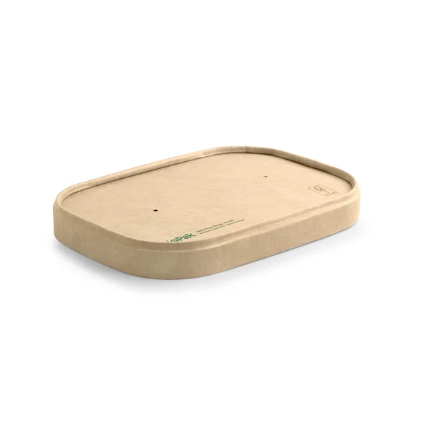 Biopak Pla Lined Paperboard Lid For