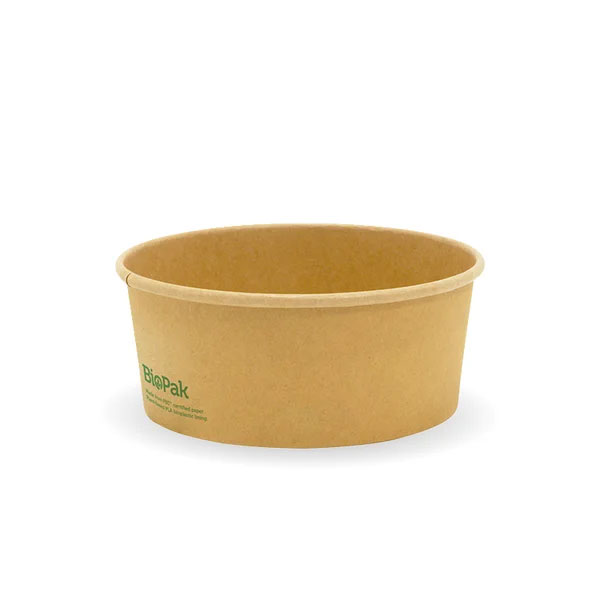 750ml Biopak Pla Lined Paperboard Salad