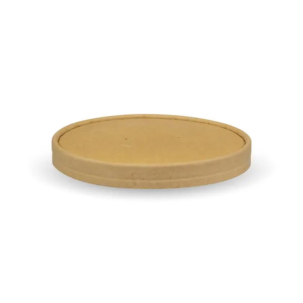 Biopak Pla Lined Paperboard Lid For