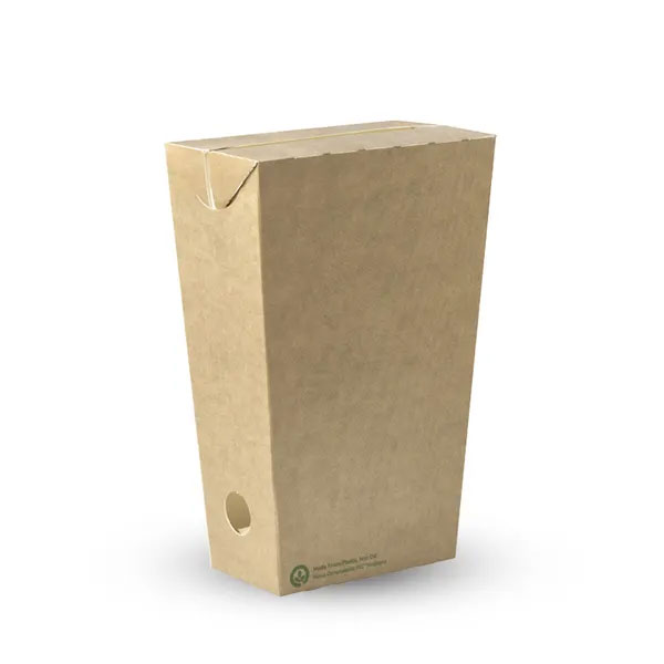 75x40x15mm Biopak Unlined Paperboard