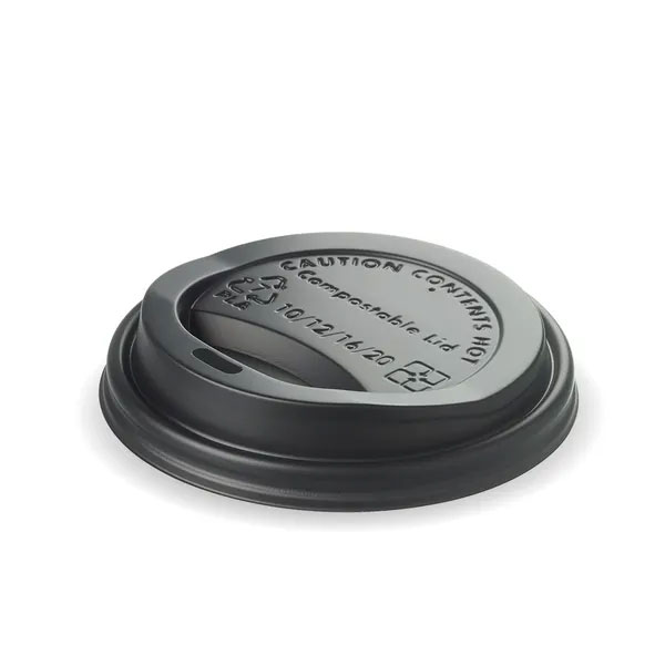 Biopak Pla Lid For 10/12/16oz Hot Cup