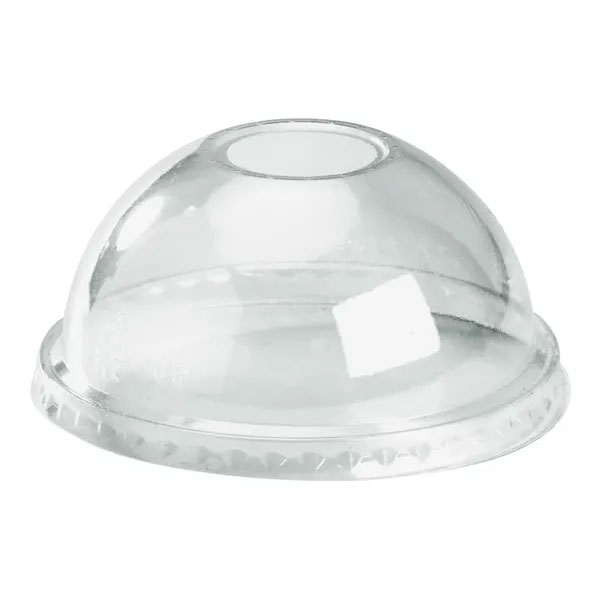 Biopak Pla Straw Slot Dome Lid For