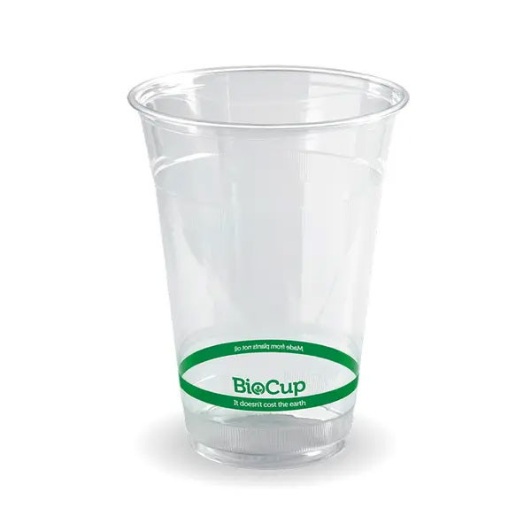 500ml Biopak Pla Cold Cup Clear